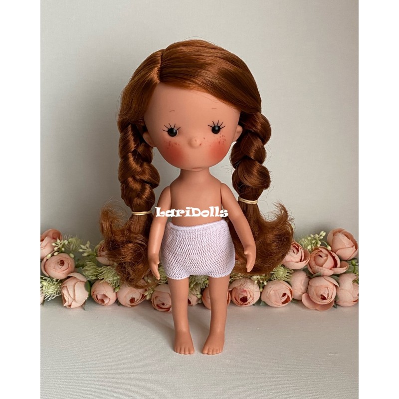 Кукла Llorens Miss Minis с косичками, 26 см